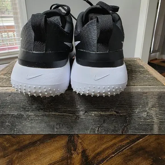 Nike Roshe G Golf Shoes Womens 8.5 Black White Spikeless - Picture 4 of 5